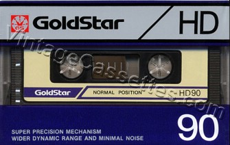 GoldStar Goldstar HD 1986–88 Type I Cassette Tape