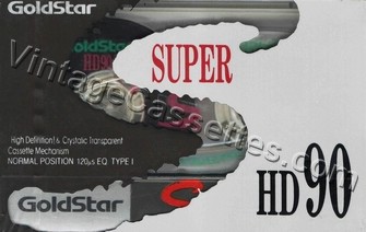 GoldStar Goldstar HD Type I 1991–92 Type I Cassette Tape