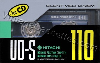 Hitachi/Lo-D Hitachi UD-S 1988–89 Type I Cassette Tape