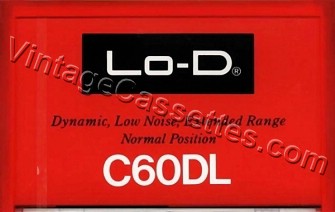 Hitachi/Lo-D Lo-D DL 1978–80 Type I Cassette Tape