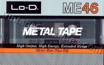 Hitachi/Lo-D Lo-D ME Type IV 1983–84 Type IV Cassette Tape