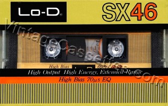 Hitachi/Lo-D Lo-D SX 1983–84 Type II Cassette Tape