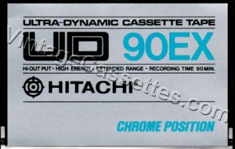 Hitachi/Lo-D Hitachi UD-EX 1976–80 Type II Cassette Tape