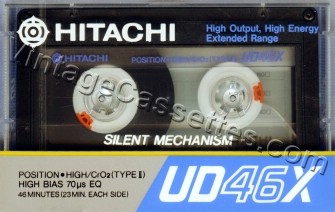 Hitachi/Lo-D Hitachi UD-X 1985–86 Type II Cassette Tape
