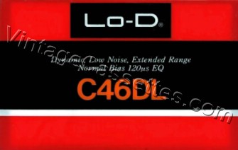 Hitachi/Lo-D Lo-D DL 1981–82 Type I Cassette Tape
