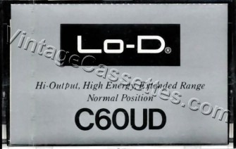 Hitachi/Lo-D Lo-D UD 1978–80 Type I Cassette Tape