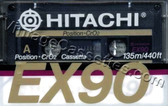 Hitachi/Lo-D Hitachi EX 1988–89 Type II Cassette Tape