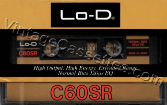 Hitachi/Lo-D Lo-D SR 1981–82 Type I Cassette Tape
