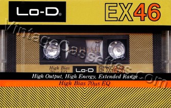 Hitachi/Lo-D Lo-D EX 1983–84 Type II Cassette Tape