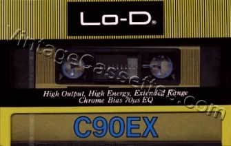 Hitachi/Lo-D Lo-D EX 1981–82 Type II Cassette Tape