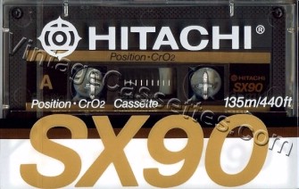 Hitachi/Lo-D Hitachi SX Type II 1988–89 Type II Cassette Tape