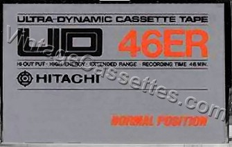 Hitachi/Lo-D Hitachi UD-ER 1976–80 Type I Cassette Tape