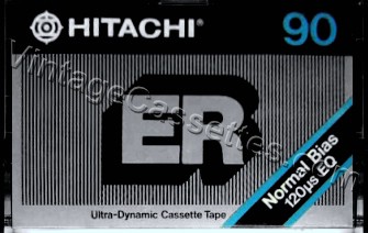 Hitachi/Lo-D Hitachi ER 1981–87 Type I Cassette Tape