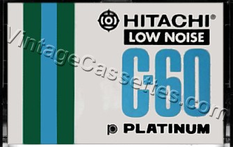 Hitachi/Lo-D Hitachi Low Noise Platinum C-60 1970–71 Type I Cassette Tape
