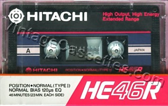 Hitachi/Lo-D Hitachi HE-R 1985–86 Type I Cassette Tape