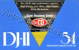 Hitachi/Lo-D Hitachi DJ-II 1988–89 Type II Cassette Tape