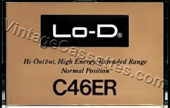 Hitachi/Lo-D Lo-D ER 1978–80 Type I Cassette Tape