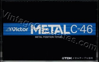 JVC/Victor Victor METAL 1979–80 Type IV Cassette Tape