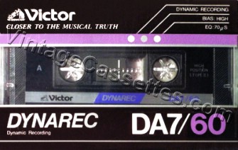 JVC/Victor Victor DA7 1983–84 Type II Cassette Tape