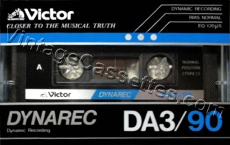 JVC/Victor Victor DA3 1983–84 Type I Cassette Tape