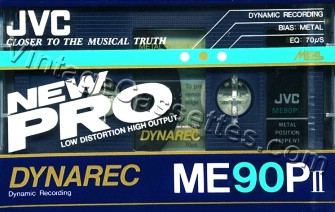 JVC/Victor JVC ME PROII 1983–87 Type IV Cassette Tape