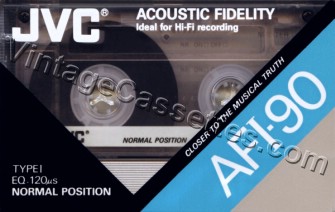 JVC/Victor JVC AFI 1990–91 Type I Cassette Tape