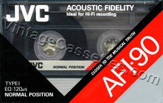 JVC/Victor JVC AFI 1990–91 Type I Cassette Tape