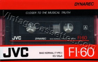 JVC/Victor JVC FI 1988–89 Type I Cassette Tape
