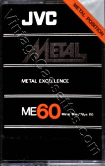 JVC/Victor JVC ME 1981–83 Type IV Cassette Tape