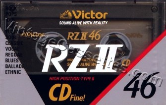 JVC/Victor Victor RZII 1990 Type II Cassette Tape