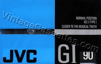 JVC/Victor JVC GI 1990–91 Type I Cassette Tape