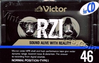 JVC/Victor Victor RZI 1989 Type I Cassette Tape
