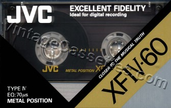 JVC/Victor JVC XFIV Type IV 1990–91 Type IV Cassette Tape