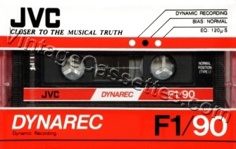 JVC/Victor JVC F1 1983–87 Type I Cassette Tape