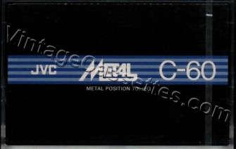 JVC/Victor JVC METAL 1979–80 Type IV Cassette Tape