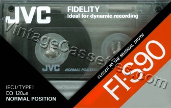 JVC/Victor JVC FI-S 1990–91 Type I Cassette Tape