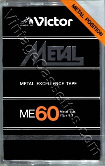 JVC/Victor Victor ME Type IV 1981–83 Type IV Cassette Tape