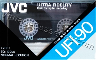 JVC/Victor JVC UFI Type I 1990–91 Type I Cassette Tape