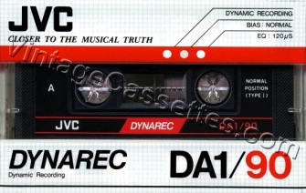 JVC/Victor JVC DA1 1983–87 Type I Cassette Tape