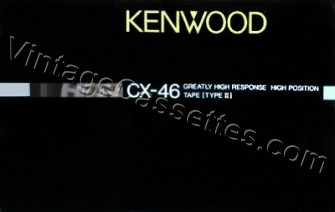 Kenwood Kenwood CX 1989–90 Type II Cassette Tape