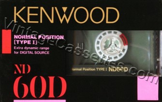 Kenwood Kenwood ND Type I 1987–88 Type I Cassette Tape