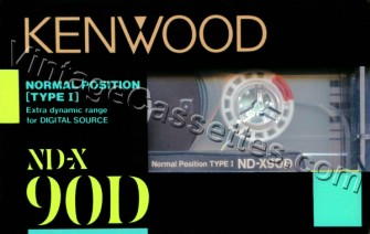 Kenwood Kenwood ND-X Type I 1987–88 Type I Cassette Tape