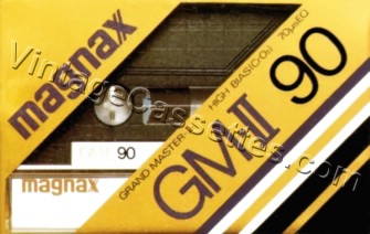 Konica/Magnax Magnax GM-II 1981–82 Type II Cassette Tape
