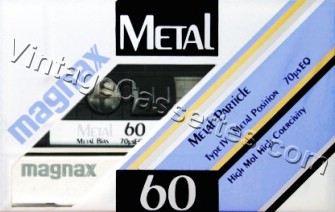 Konica/Magnax Magnax Metal 1982–83 Type IV Cassette Tape