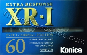 Konica/Magnax Konica XR-I 1990–92 Type I Cassette Tape