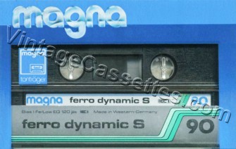 Magna Magna Ferro Dynamik S 1987–89 Type I Cassette Tape