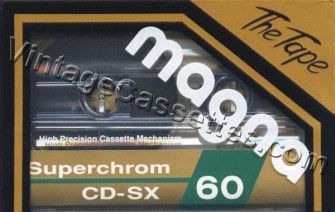 Magna Magna Superchrom CD-SX 1990–92 Type II Cassette Tape