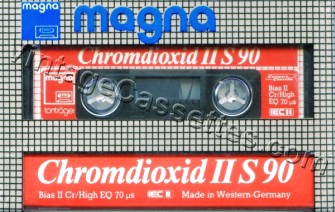 Magna Magna Chromdioxid II S Type II 1984–86 Type II Cassette Tape