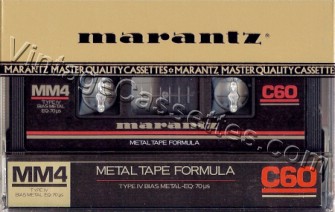 Marantz Marantz MM4 Type IV 1983–84 Type IV Cassette Tape