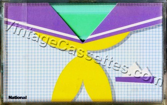 National/Panasonic National RT-46CB Type I 1985–86 Type I Cassette Tape